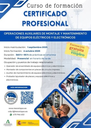 certificado profesionalidad