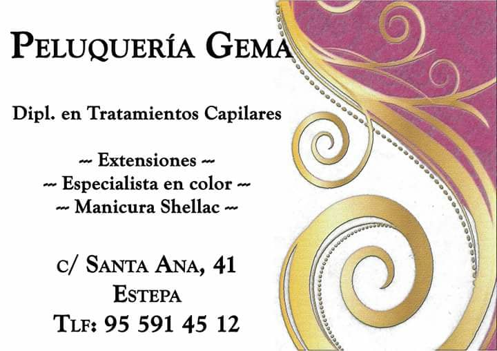Logo Peluquería Gema